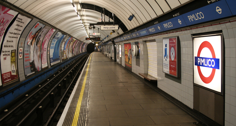 Pimlico Tube Station London